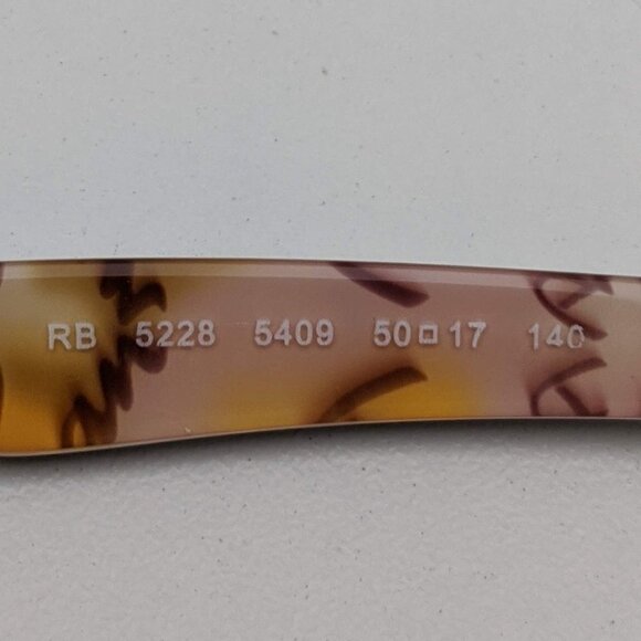 🕶️Ray-Ban RB5228 5409 Eyeglasses 50/17 140 /KAA834🕶️ - Picture 3 of 6